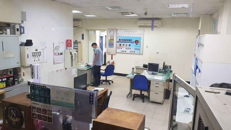 派出所內同事心情沉重。資料畫面