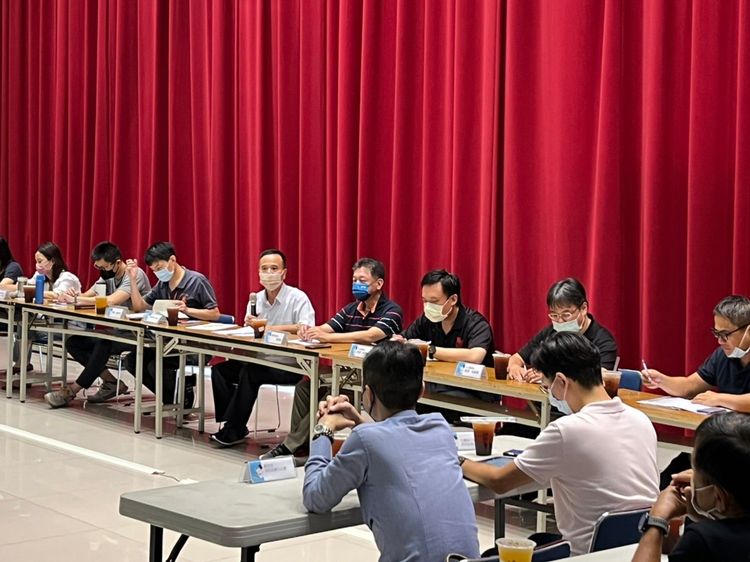 新北市消防局邀情各大民間公會，研討安檢法規及提倡廉潔安檢。新北市消防局提供