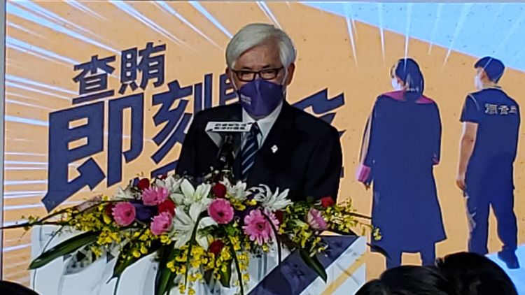 中選會主委李進勇。呂志明攝