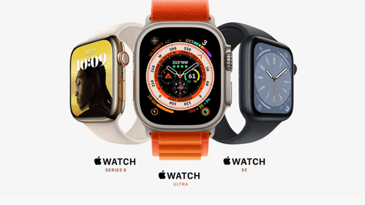 Apple Watch推出8/SE2/Ultra三款機型。翻攝Apple YouTube頻道