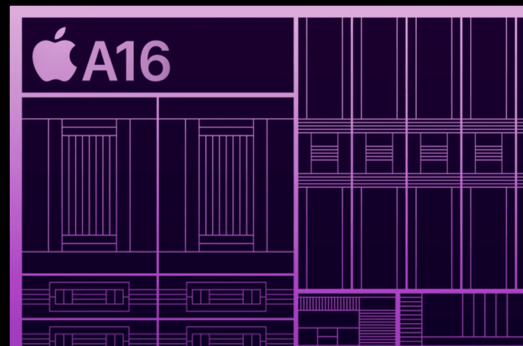 A16 仿生晶片帶來絕佳的節能效果。取自 Apple