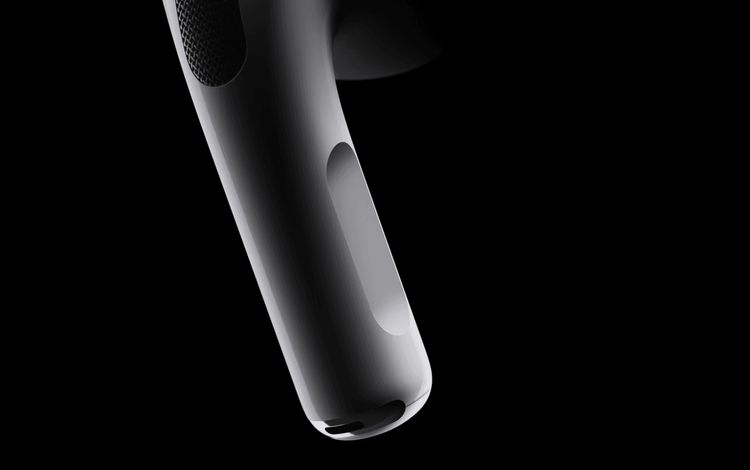 耳機柄現在除了按壓，也支援滑動操作。取自 Apple