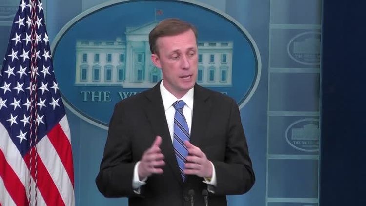 美國國家安全顧問蘇利文20日堅稱拜登未改變政策。路透社