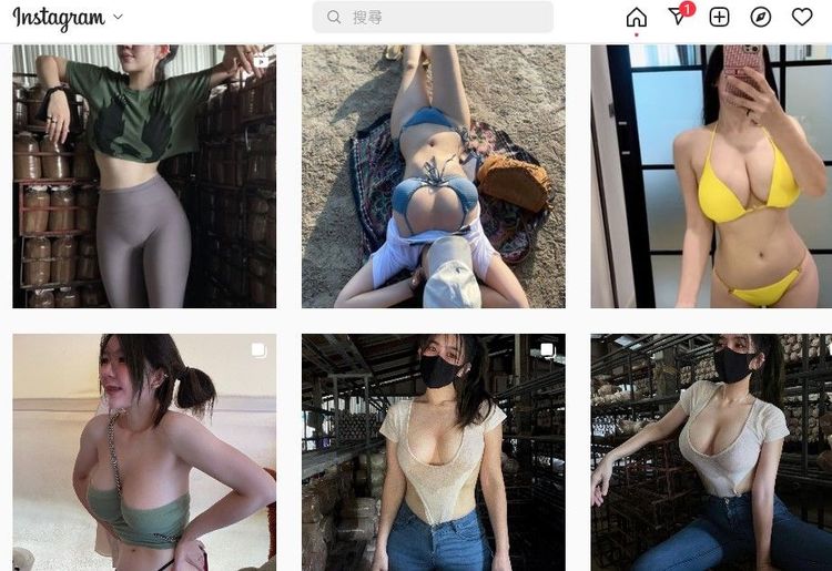 Mika IG上有許多辣照。翻攝自mikanaka9999 IG