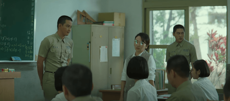 張庭瑚（左）印象最深刻的是和陶晶瑩（右）對戲。翻攝自YouTube「甲上娛樂」