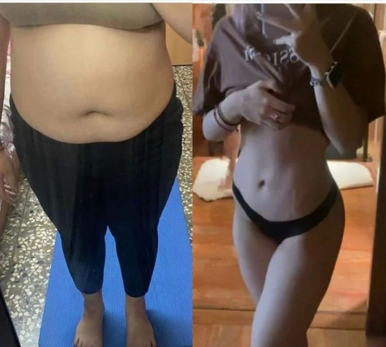 胖女狂甩36公斤變辣妹，勵志正妹：自己決定未來想要的樣子。當事人授權提供