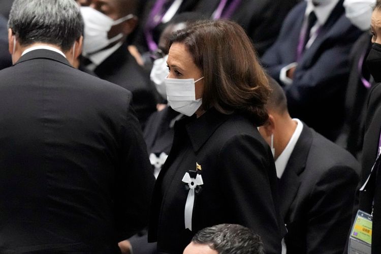 美國副總統賀錦麗。路透社