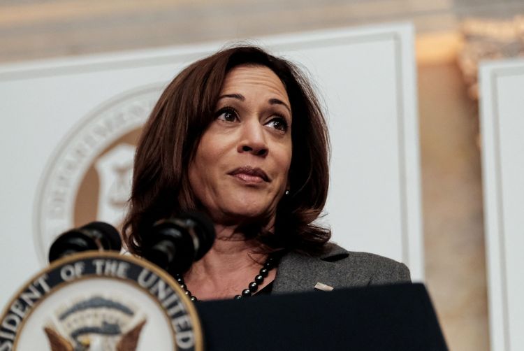 美國副總統賀錦麗3日驚傳發生車禍。路透