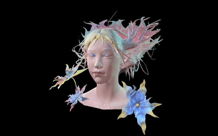 學員Hazel的3D建模作品。受訪者提供