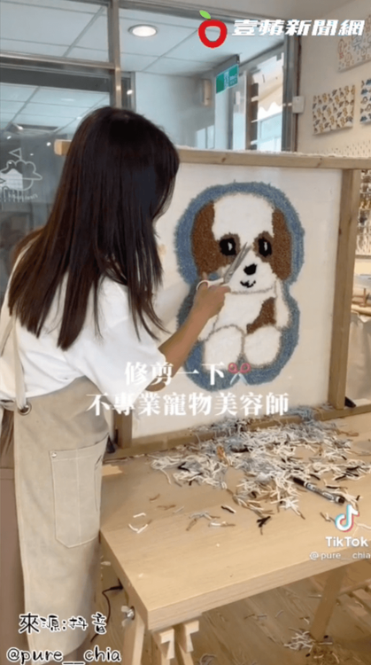 完成獨一無二專屬的地毯。