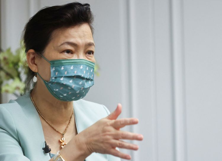 經濟部長王美花。路透社