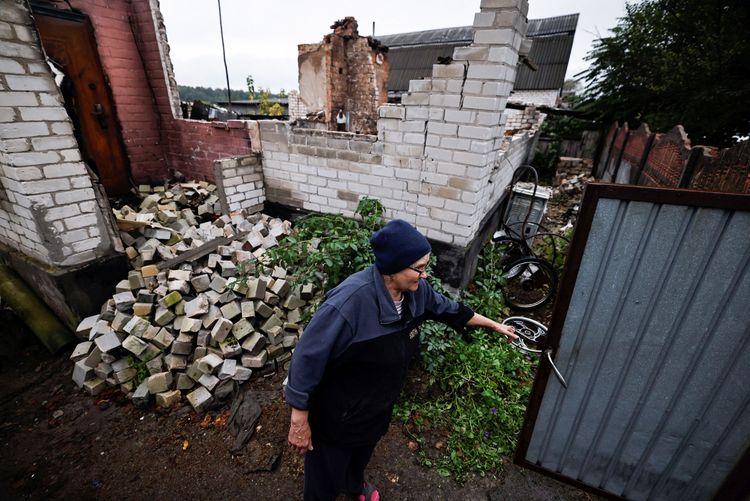 俄羅斯周一（10/10）朝烏克蘭發射83枚飛彈。路透社