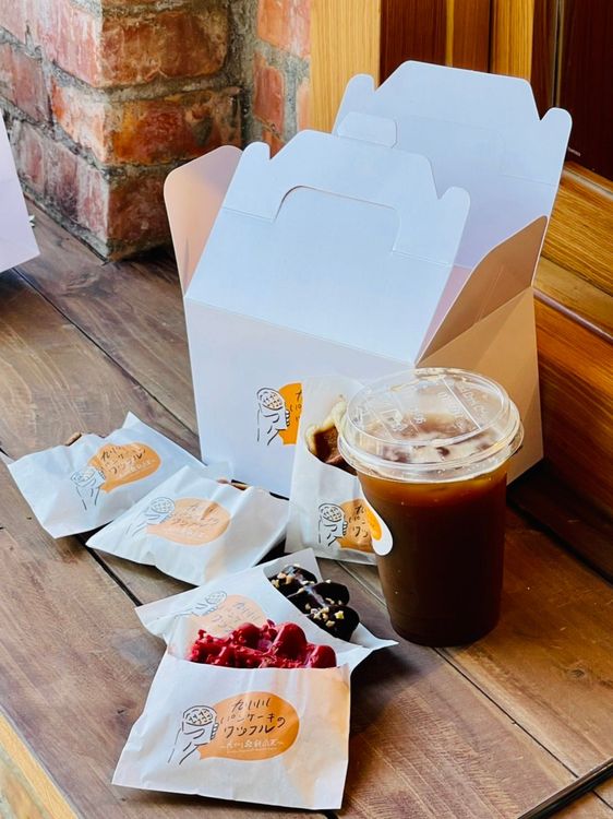 九州鬆餅瓦芙所有物料皆使用100%天然食材。業者提供