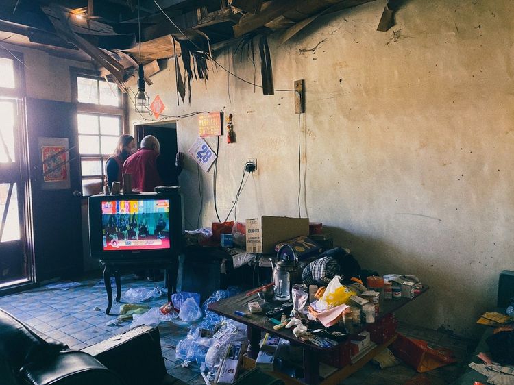 不少長者居住環境不佳，華山基金會協助整理家園。華山基金會提供