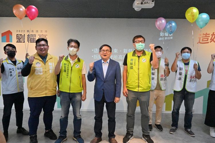 劉櫂豪競選總部。劉櫂豪提供