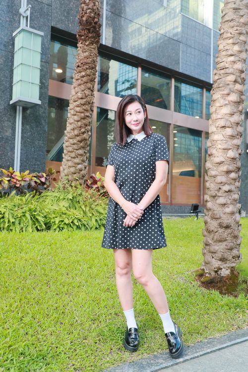 林利霏扮學院風不違和。趙世平攝