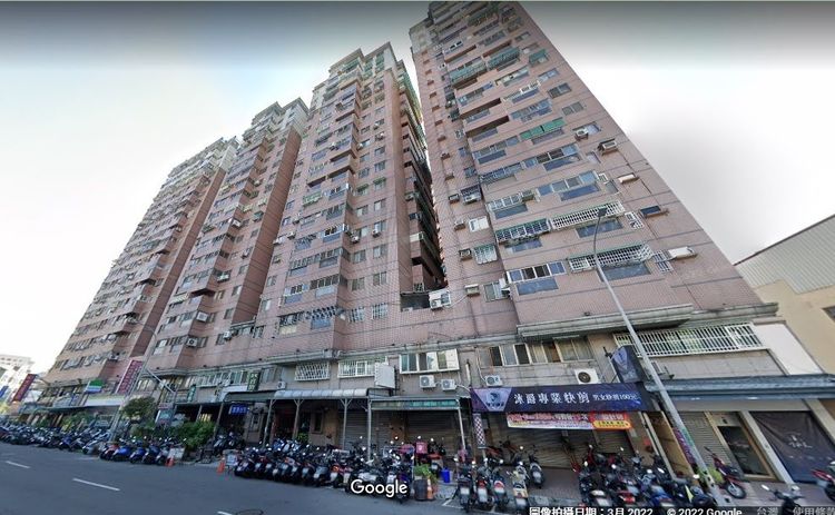 公司位於台中市西區三民路一段的集合式大樓。翻攝Google街景