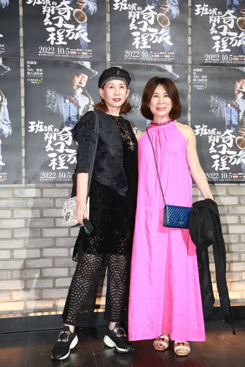 周丹薇也到場聽演唱會。朱世閎攝