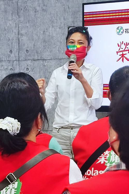 谷辣斯榮耀志工隊成軍，號召有志之士擴大服務範圍。王文傑攝