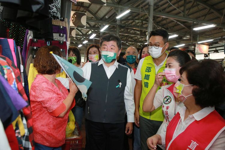 陳時中直言要多了解市民。朱世閎攝