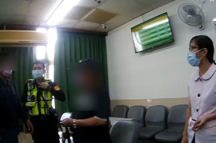 警方與郵局人員及時保住老翁130萬元。警方提供