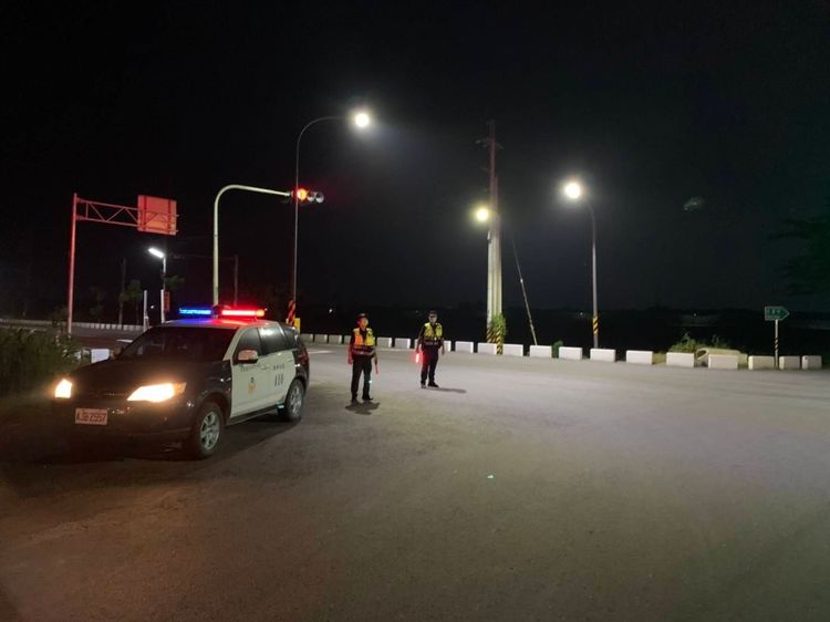 警州警方加強易飆車路段、時段取締。警方提供