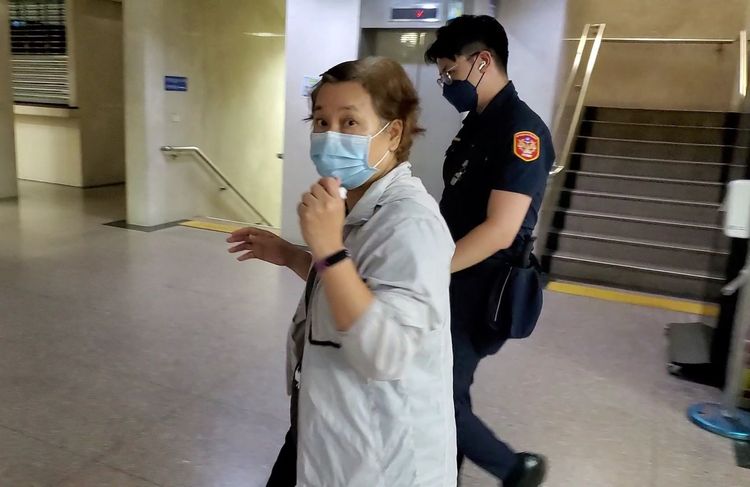 財團法人臺北市快樂一生慈善基金會董事翁金杏。呂志明攝