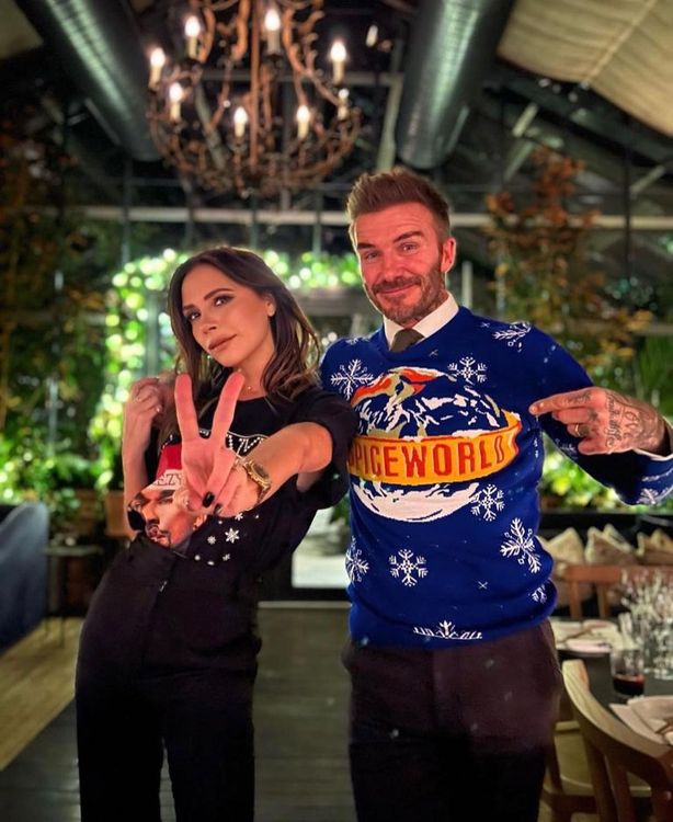 貝克漢夫婦被傳是山達基想招募的對象。翻攝davidbeckham IG