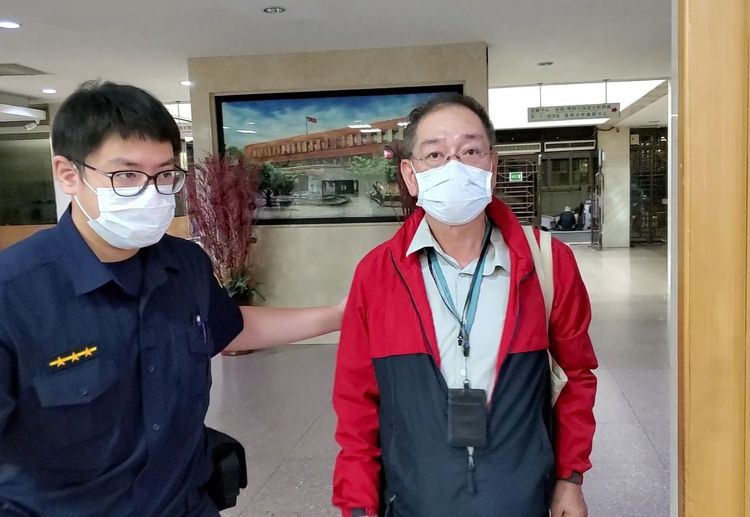 珍菌堂行政總監張俊茂50萬交保。呂志明攝