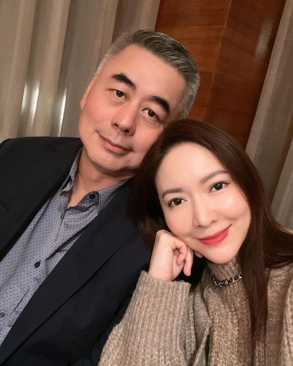 與林靖倫（左）結婚16年的蔡依倫（右），曾與張淑娟是妯娌。翻攝ms._tsai IG