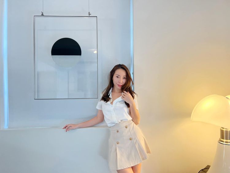 曾格爾為了想紅、想進時尚圈曾向請益岳啟儒。翻攝曾格爾臉書