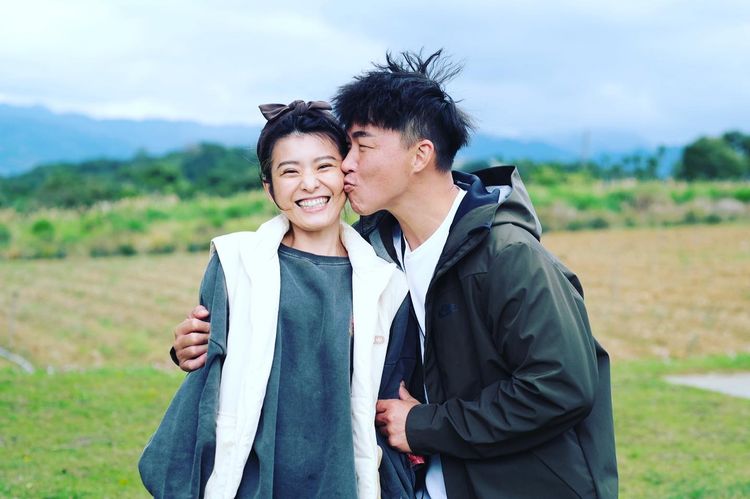 郭泓志與太太呂宜靜。翻攝自郭泓志IG