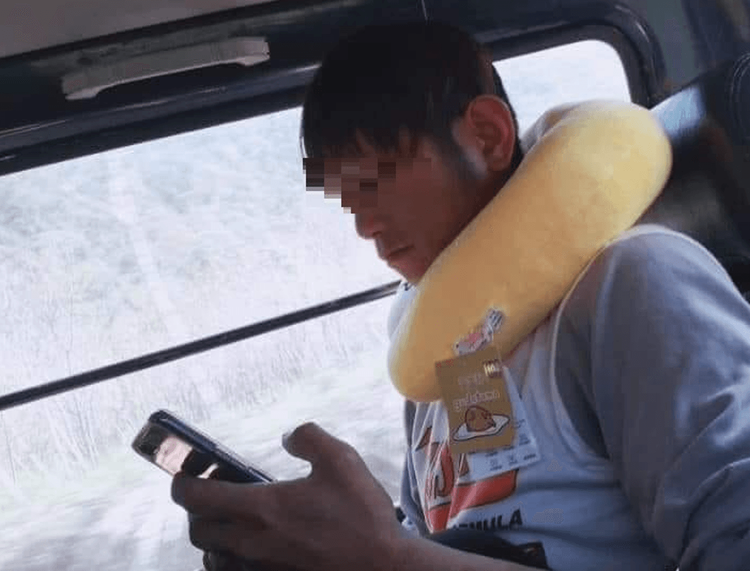 賽德克族林姓男子五官深邃，側面神似藝人張孝全。讀者提供