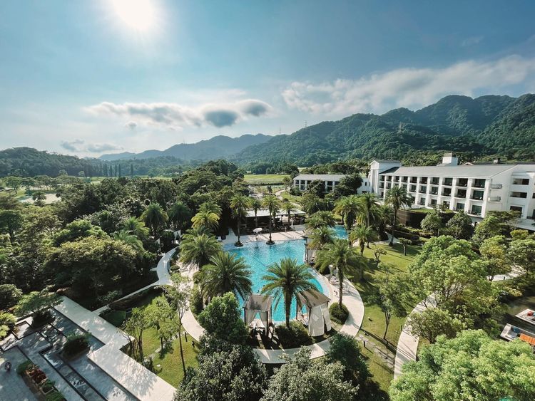 該飯店住房率在桃園市表現名列前茅。翻攝官方臉書