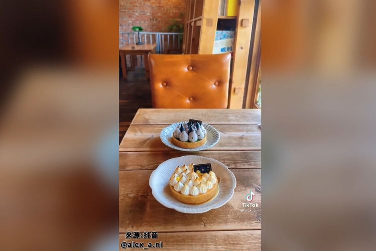 華麗的餐點讓人有置身歐洲的錯覺。