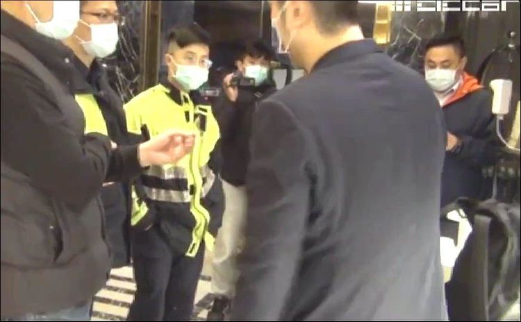 林秉樞被警方拘提。新北地檢署提供