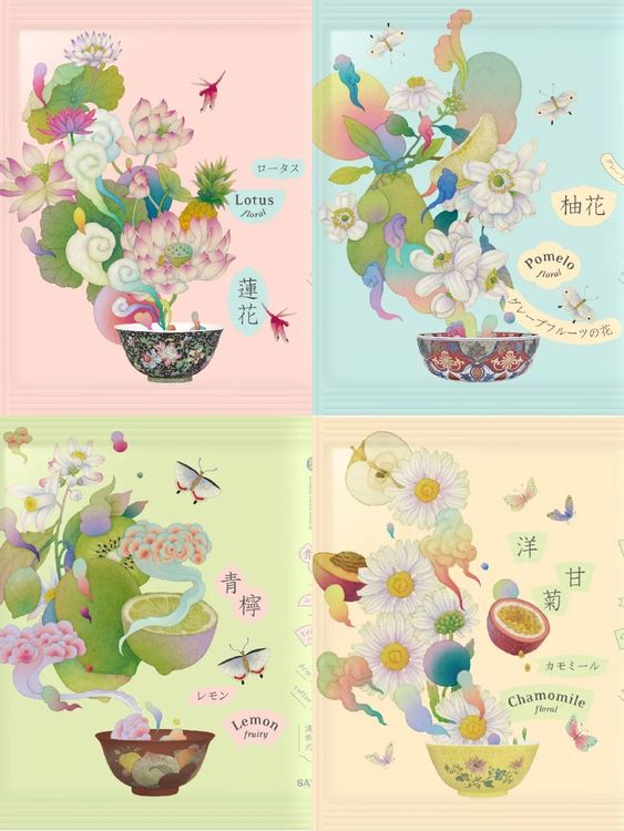 SATUR薩圖爾×故宮聯名濾掛式咖啡共4種口味，每盒10g×6包，售價300元。翻攝薩圖爾官網