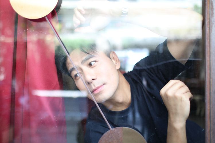 郭彥均相當體恤工作人員，覺得藝人是最輕鬆的。鄭孟晃攝