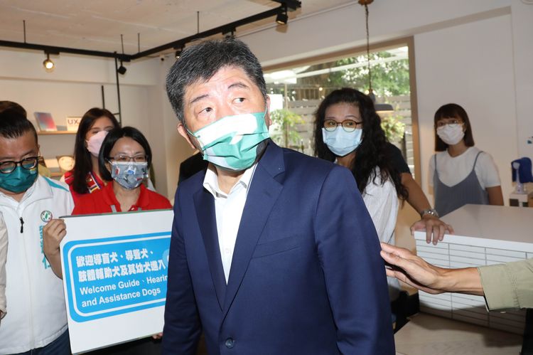 陳時中喊話，大家合作、一起把事情做好。鄭孟晃攝