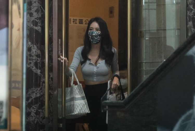 高毓璘回到東區新的住處。鄭孟晃攝