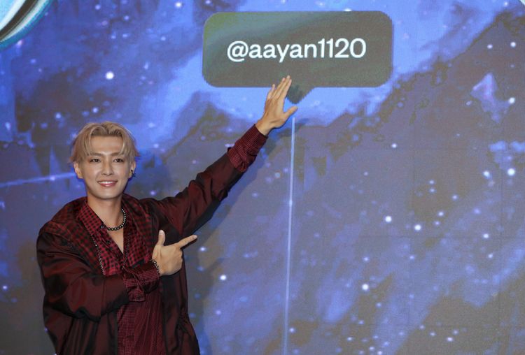 炎亞綸以炎宇宙為這次演唱會命名。鄭孟晃攝