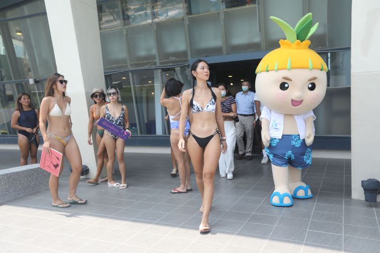 台灣海洋休閒運動發展協會推展水上活動。羅琦文攝