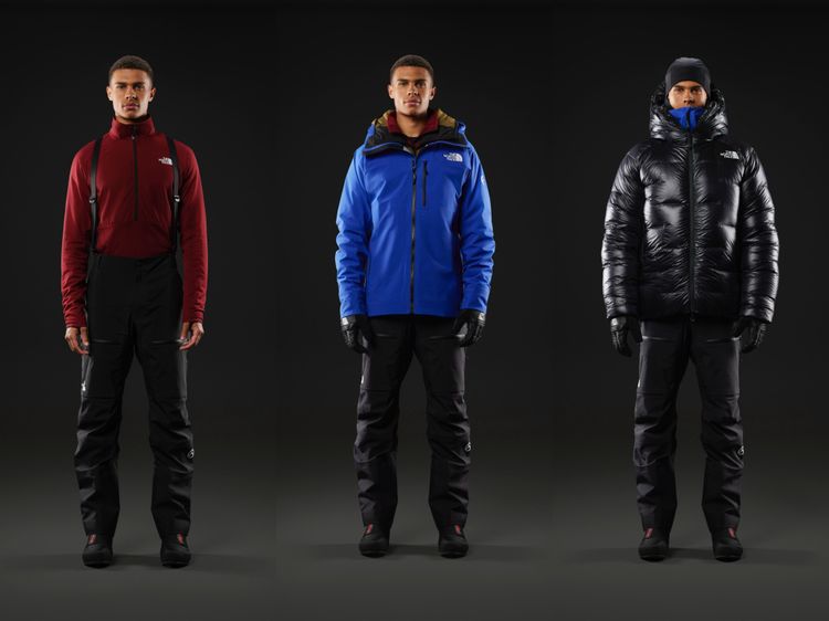Summit Series系列服飾以層層穿搭設計，可依照氣候溫度而有所調整。品牌提供