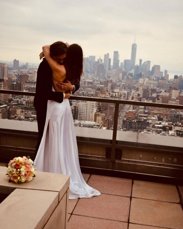 Grace Elizabeth和老公於2020年低調完婚，當時因受疫情限制，只在兩名賓客見證下互許終身。翻攝lovegrace_e IG