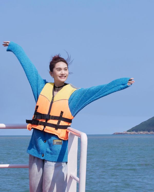 藝人楊丞琳因上中國節目談到在台灣吃海鮮很奢侈，引起爭議。翻攝楊丞琳臉書