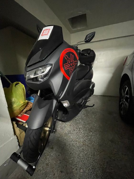 王姓民眾被查封的重型機車。台北分署提供