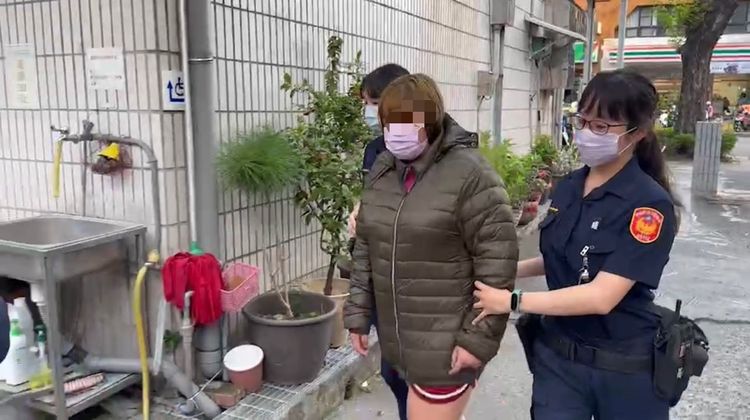 林男女友陳女也一併被逮捕法辦。讀者提供