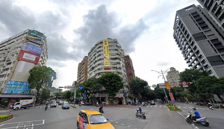 重慶南路三段一帶少有新案推出。翻攝googlemap