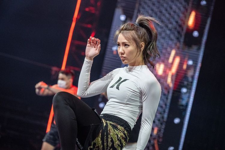 劉雨柔喜愛格鬥運動。淘禧娛樂提供