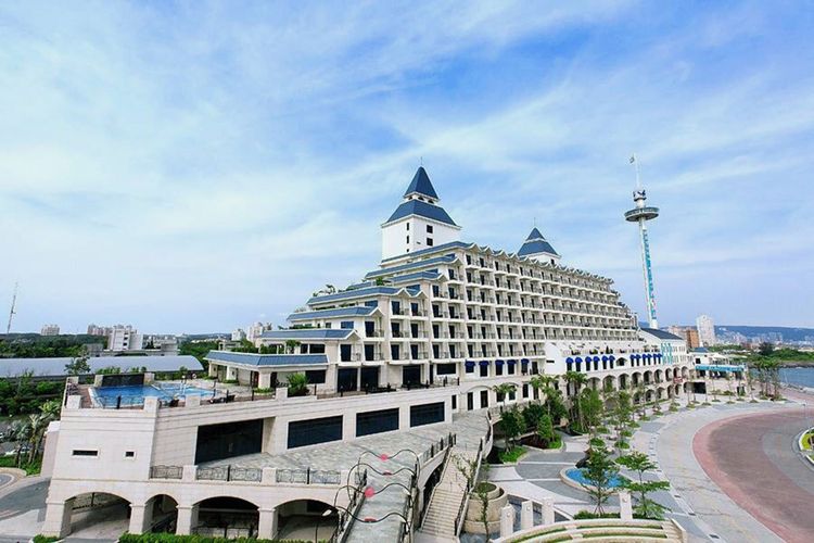 福容大飯店漁人碼頭適合親子同樂。福容大飯店提供